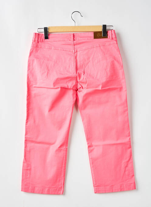 Pantalon trei sferturi roz PAUL BRIAL femeie