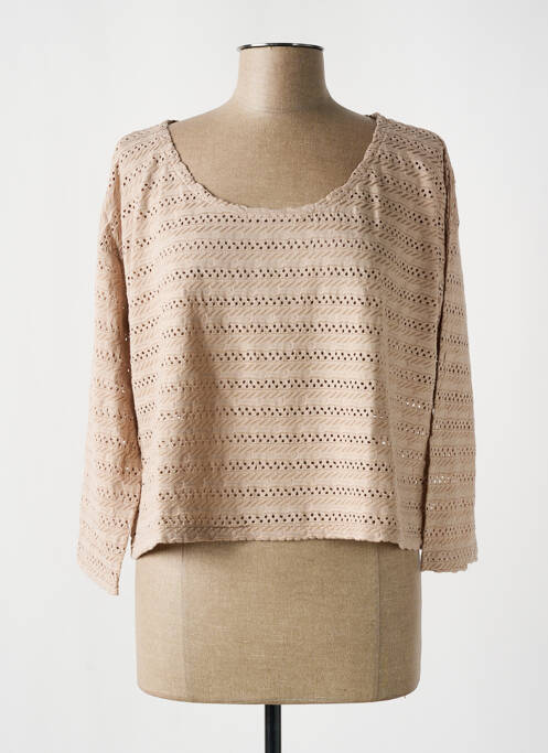 Tricou bej G!OZE femeie