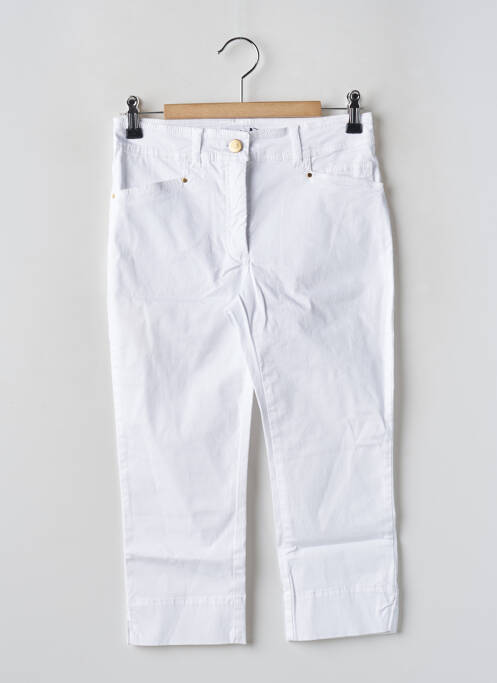 Pantalon trei sferturi alb PAUL BRIAL femeie