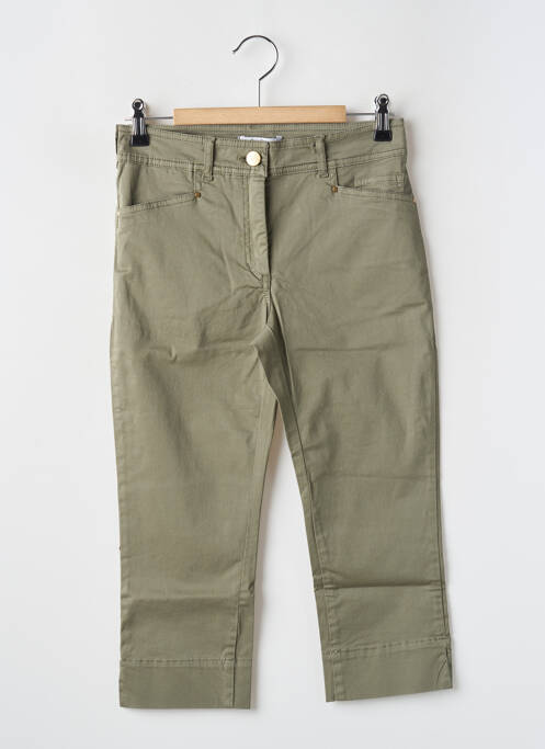 Pantalon trei sferturi kaki PAUL BRIAL femeie