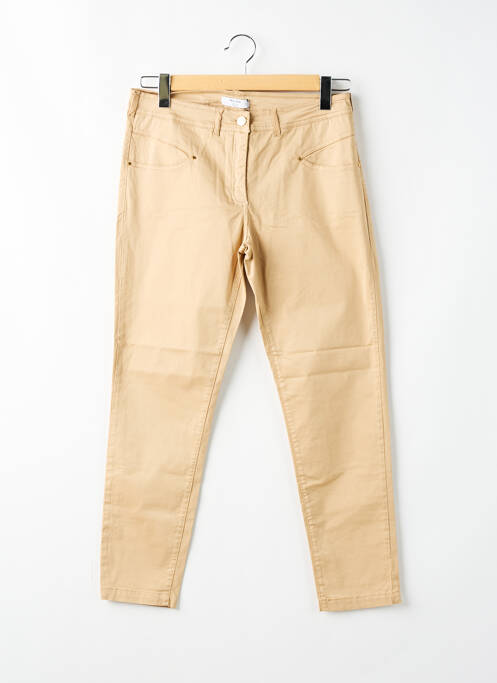 Pantalon slim bej PAUL BRIAL femeie