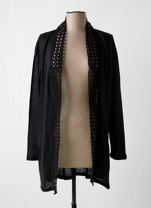 Vestă cu mâneci lungi negru PAUL BRIAL femeie