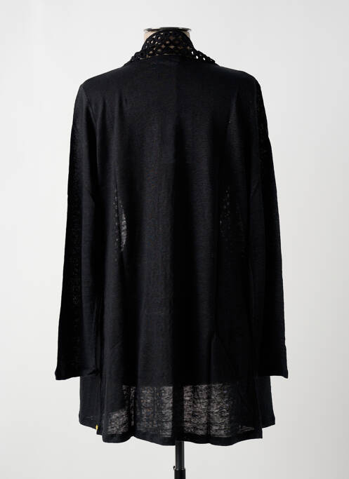 Vestă cu mâneci lungi negru PAUL BRIAL femeie