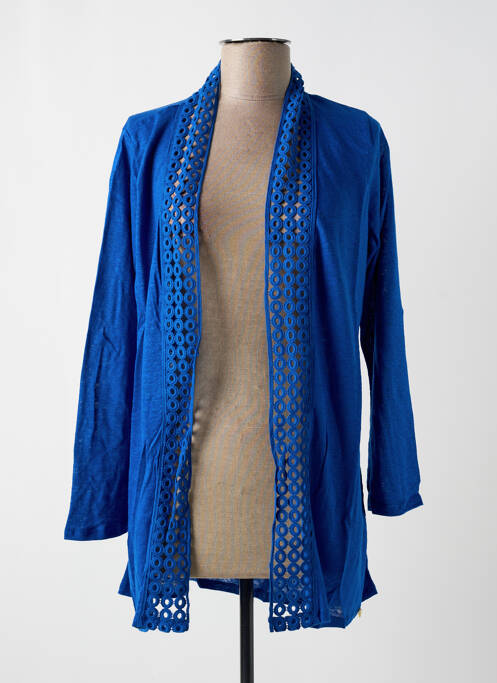 Vestă cu mâneci lungi albastru PAUL BRIAL femeie