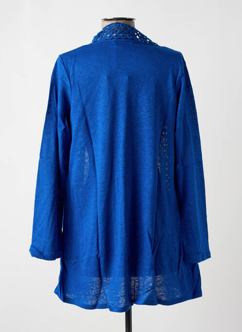 Vestă cu mâneci lungi albastru PAUL BRIAL femeie