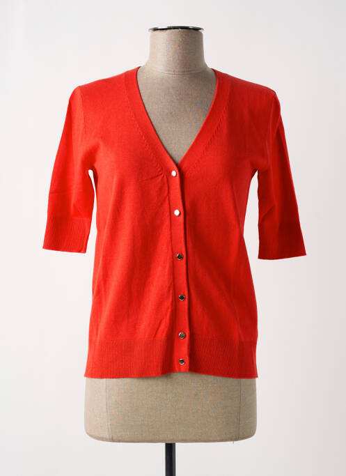 Vestă cu mâneci scurte portocaliu PAUL BRIAL femme