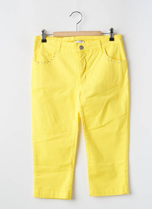 Pantalon trei sferturi galben PAUL BRIAL femeie