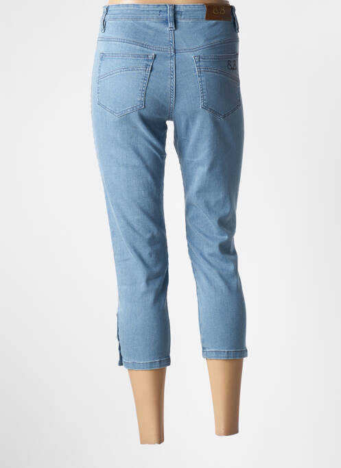 Pantalon trei sferturi albastru PAUL BRIAL femeie