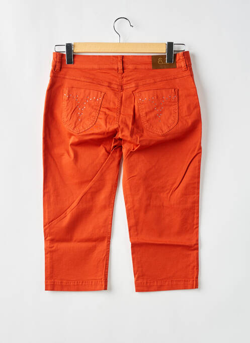 Pantalon trei sferturi portocaliu PAUL BRIAL femeie