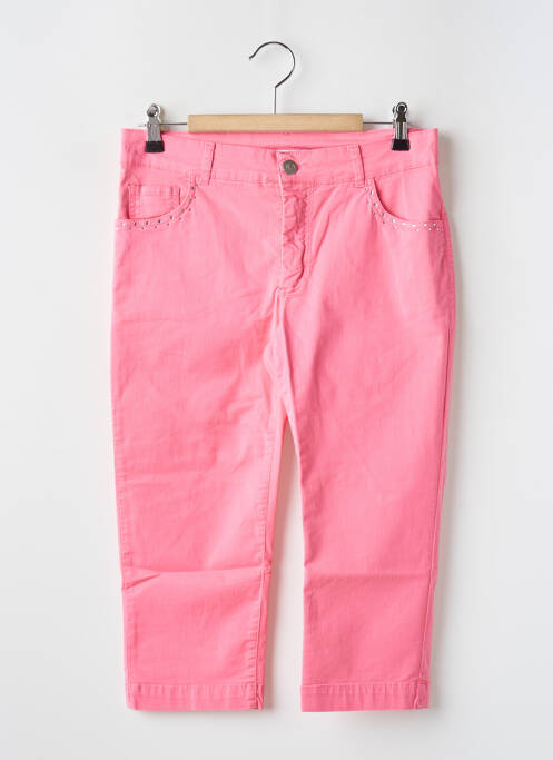 Pantalon trei sferturi roz PAUL BRIAL femeie