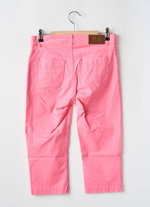 Pantalon trei sferturi roz PAUL BRIAL femeie