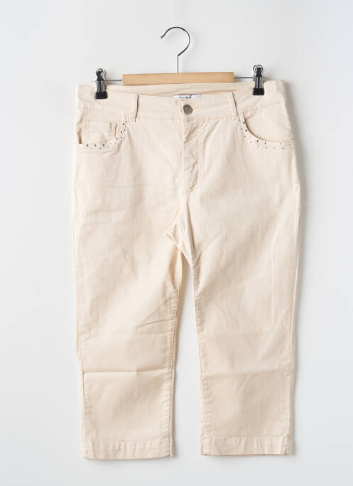 Pantalon trei sferturi bej PAUL BRIAL femeie