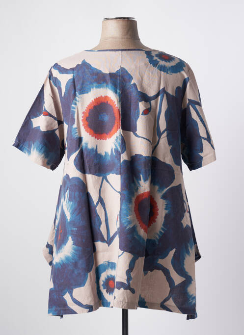 Tunică mâneci scurte albastru G!OZE femeie