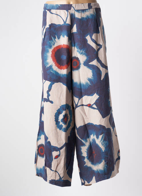 Pantalon larg albastru G!OZE femeie