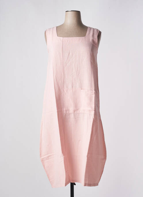 Rochie midi roz G!OZE femeie