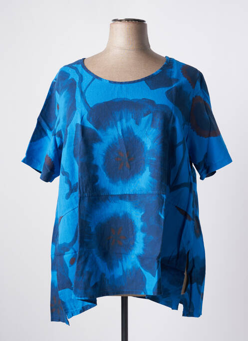 Tunică mâneci scurte albastru G!OZE femme