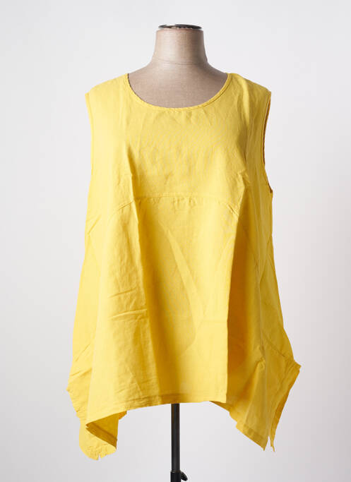 Tunică fără mâneci galben G!OZE femeie