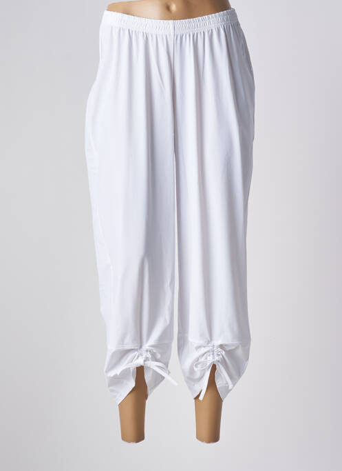 Pantalon larg alb G!OZE femeie