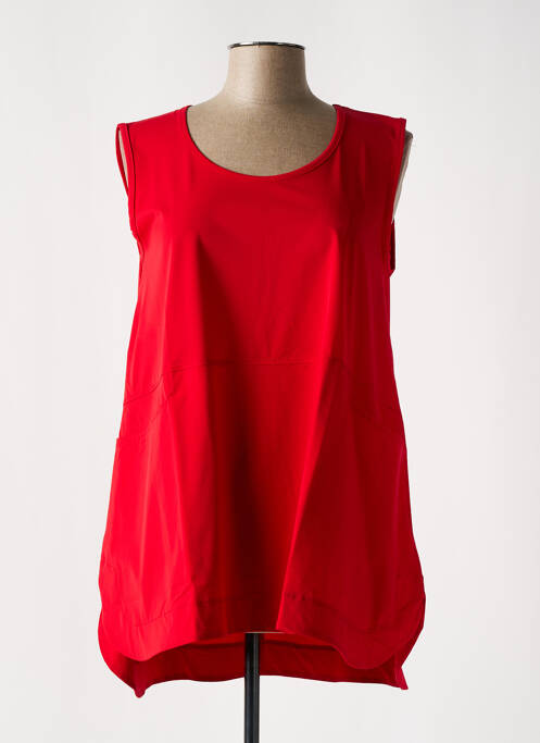 Tunică fără mâneci roșu G!OZE femeie