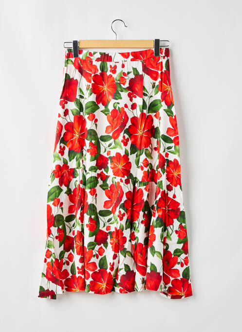 Fustă midi roșu G!OZE femeie