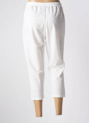 Pantalon trei sferturi ecru G!OZE femeie