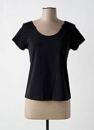 Tricou negru PAUL BRIAL femme