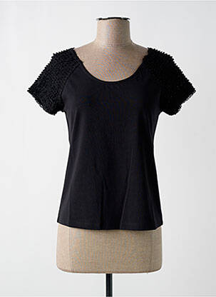 Tricou negru PAUL BRIAL femeie