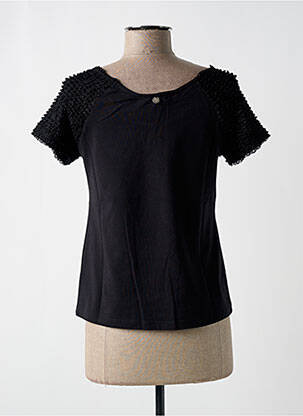 Tricou negru PAUL BRIAL femeie