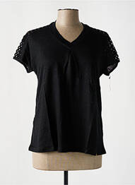 Tricou negru PAUL BRIAL femme