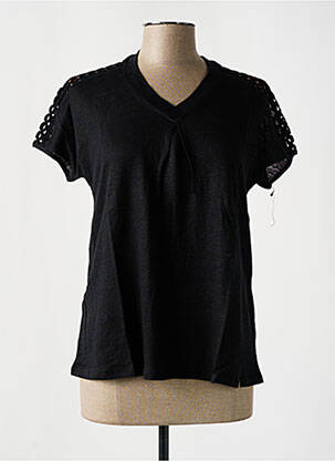 Tricou negru PAUL BRIAL femeie