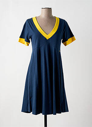 Rochie scurtă albastru PAUL BRIAL femeie