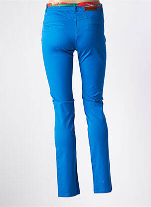 Pantalon slim albastru PAUL BRIAL femeie