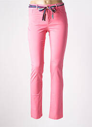 Pantalon slim roz PAUL BRIAL femme