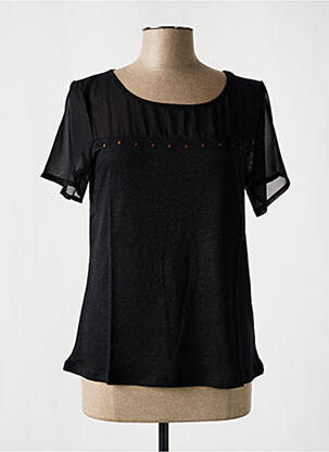 Tricou negru PAUL BRIAL femeie