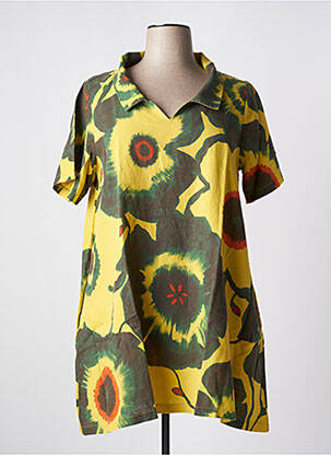 Rochie scurtă galben G!OZE femeie