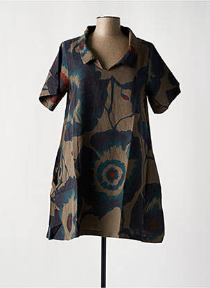 Rochie midi taupe G!OZE femeie