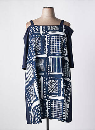 Rochie midi albastru G!OZE femeie