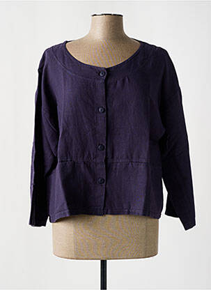 Vestă cu mâneci lungi albastru G!OZE femeie