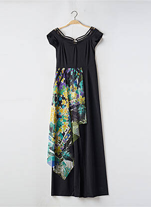 Salopetă-pantalon negru MALOKA femeie