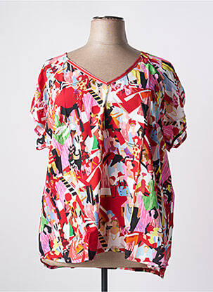 Tricou roșu MALOKA femeie