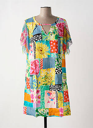 Rochie midi roz MALOKA femeie