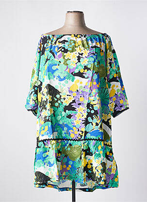 Rochie scurtă verde MALOKA femeie