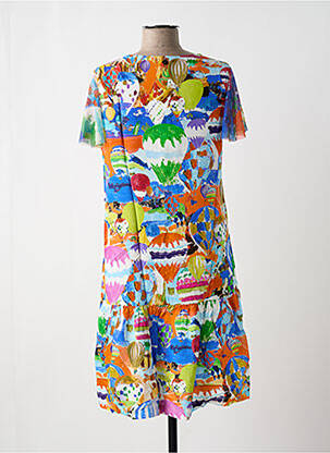 Rochie midi albastru MALOKA femeie