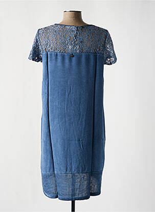 Rochie midi albastru MALOKA femeie