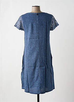 Rochie midi albastru MALOKA femeie
