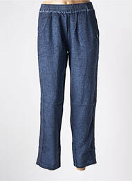 Pantalon drept albastru MALOKA femeie