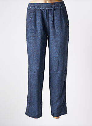 Pantalon drept albastru MALOKA femeie