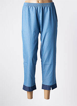 Pantalon 7/8 albastru G!OZE femeie