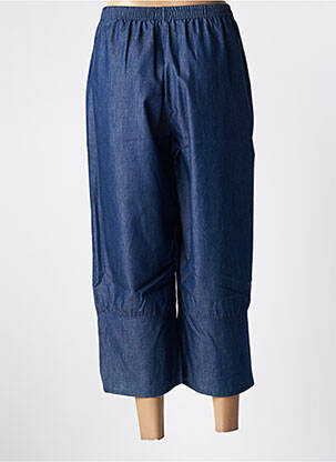 Pantalon trei sferturi albastru G!OZE femeie