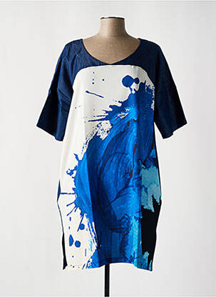 Rochie midi albastru G!OZE femeie